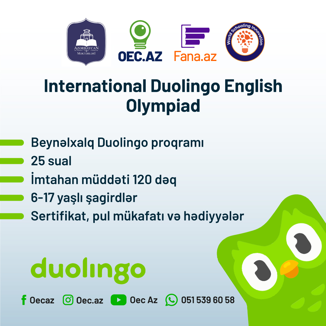 Duolingo 15-16-17 yaş  